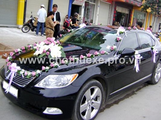 Cho thuê xe cưới VIP Lexus LS460
